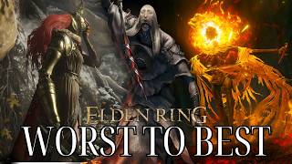 Ranking Every Elden Ring Boss From Worst To Best  Including Shadow of The Erd Tree [upl. by Edgerton39]