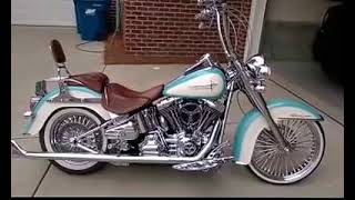 2008 Harley Davidson Softail Deluxe Cholo Style [upl. by Rehpotsyrhc433]