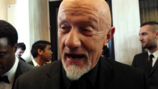 Jonathan Banks dishes love letter of Better Call Saul at Critics Choice TV Awards [upl. by Fulks]