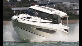 Jeanneau NC33  Review  Motor Boat amp Yachting [upl. by Ellennad599]