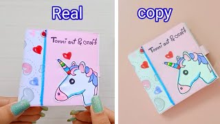 I recreate Tonni art and craft  Diy sticker  sticker notebook Tonni art and craft  shorts [upl. by Nitnerb]