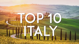 TOP 10 things to do in ITALY  Travel Guide [upl. by Otecina469]