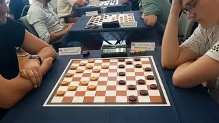 Kosobudzki  Mitrevics European Draughts Team Championship 2023 rapid [upl. by Barby]