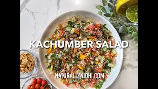 Kachumber Salad [upl. by Sualocin647]