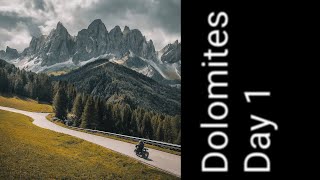 Dolomity dzień 1  przyjazd i pierwsza przejażdżka [upl. by Nosreve]