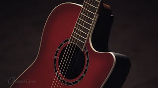 The Timeless Balladeer Deep Contour Cherry Burst Guitar 2771AXCCB  Mark Kroos Demo [upl. by Attehcnoc]