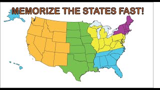 Memorize the states fast ace your test Also practice loop video available in the description [upl. by Pallua]