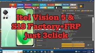 Itel vision 5 amp S18 Frp bypass 2024 [upl. by Neibaf]