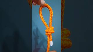 Overhand Loop Knot Rope Knots skills shorts [upl. by Mail]