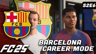 RASHFORD JOINS BARCELONA FC25 Barcelona Career Mode [upl. by Schechter]