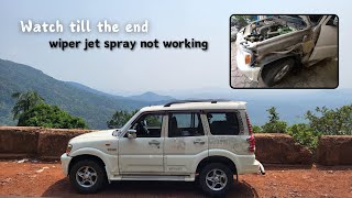 MustSee  Solving Mahindra Scorpios Wiper Jet Washer Leak  TravelingTechie [upl. by Phyllys836]