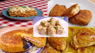 13 recetas de cocina faciles rapidas y economicas para hacer de comer [upl. by Oetsira]