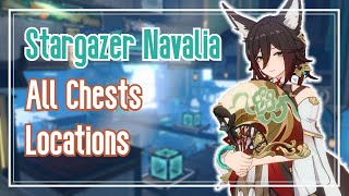 Stargazer Navalia All Chest Locations  Puzzles  Honkai Star Rail [upl. by Nac]