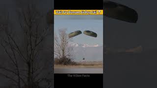 How Humvee Airdrop Is Done  Humvee airdrop fail explained [upl. by Eytteb]