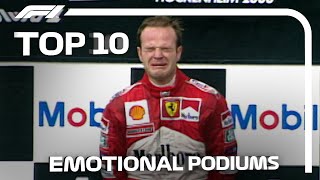 Top 10 Emotional Podiums [upl. by Brabazon]