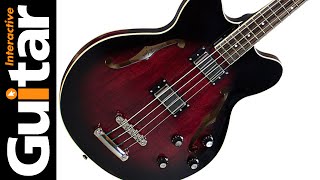 Hofner Verythin CT Bass  Review  Guitar Interactive Magazine [upl. by Rama239]