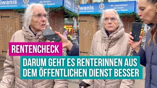 Frau Finanzen – Rente im öffentlichen Dienst [upl. by Aifas981]