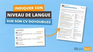 Remplir la rubrique Langues de mon CV [upl. by Ellenaj]