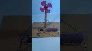 Make a Rechargeable Mini Fan at home with Dc motor shorts diy dc motor mini popular youtube [upl. by Entroc]