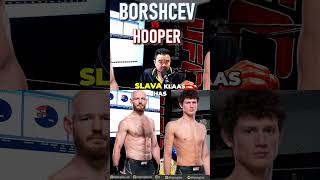 Viacheslav Borshchev Slava Claus is a mismatch on the feet vs Chase Hooper [upl. by Barhos929]