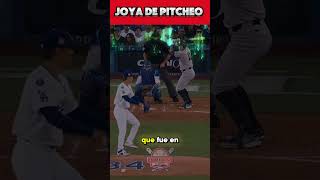 La joya de pitcheo de Yamamoto vs yankees baseball pitcher mlbb youtubeshorts shorts [upl. by Notak]