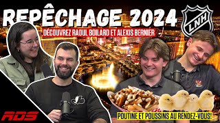 Repêchage 2024  Meilleurs espoirs LNH  Raoul Boilard et Alexis Bernier [upl. by Enelez490]