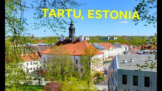 Tartu is hidden gem in Estonia walking tour in Old Town [upl. by Jenifer]