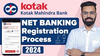 Kotak Mahindra Bank Internet Banking Registration 2023 Full Process [upl. by Laraine]