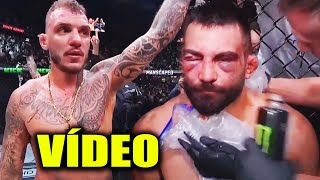 VÍDEO  Renato Moicano VS Benoit Saint Denis  LUTA FIGHT [upl. by Adnorhs]