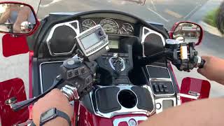 2012 Honda Gold Wing GL1800 Lehman Trike with Pingel Electric Speed Kit [upl. by Erena]