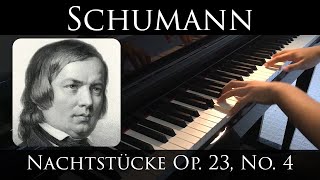 Schumann  Nachtstücke Op 23 No 4 Einfach [upl. by Aeht125]