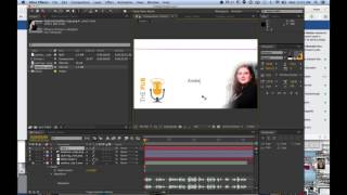 How to make a shareable audio graphic in Adobe After Effects CS6 [upl. by Ivzt923]