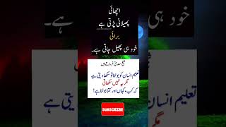 Achai aur burai  sheikh saadi aqwalytshorts quotes islamicstatus islamicvideo [upl. by Pallas]