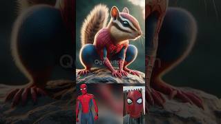 Superheroes but Chipmunk 💥 Marvel amp DCAll Characters marvel avengersshorts [upl. by Lempres649]