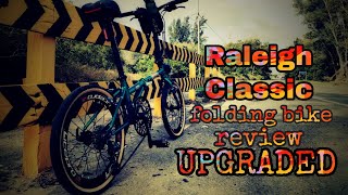 RALEIGH CLASSIC FOLDING BIKE REVIEW SELEPAS UPGRADE  SOULBIKE FOLDIES foldingbike raleighclassic [upl. by Anetta]