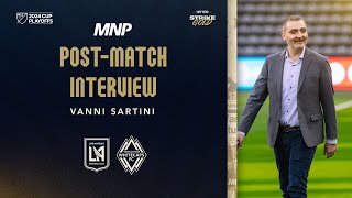 PostMatch Media Availability Vanni Sartini  October 27 2024 Presented by MNP [upl. by Andros]