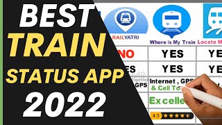 Best Train Status App 2022  Train Live Tracking Status  IXIGO vs Railyatri vs Where is my Train [upl. by Ycnalc]