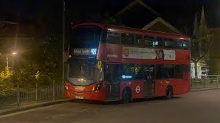 Shabby FRV  TFL Bus Route N20 Barnet Hospital  Trafalgar Square  Volvo B5HL Gemini 3  Metroline [upl. by Head568]