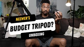 Is The NEEWER Pro Video Tripod Good  Unboxing Video [upl. by Boycey]