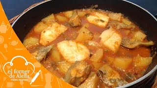 Bacalao con Patatas y Alcachofas [upl. by Tratner]