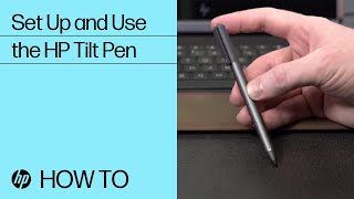 Set Up and Use the HP Tilt Pen  HP Accessories  HP Support [upl. by Genovera873]