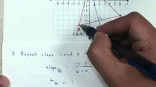 How to find an orthocenter in the Coordinate Plane [upl. by Auhesoj948]