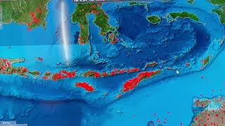 TimorArafura Sea Massive Heat Oct 9 2024 [upl. by Meir]