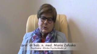 Leczenie depresji a spożycie alkoholu  prof psychiatra Maria Załuska Klinika PsychoMedicpl [upl. by Horn]