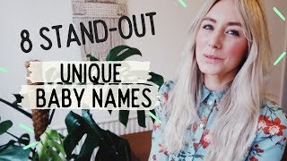 8 Unique Modern Baby Names that Stand Out in a Crowd  SJ STRUM [upl. by Htiderem]