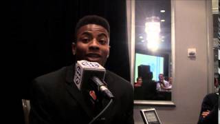 Florida CB Vernon Hargreaves III on facing Alabama  July 14 2014 [upl. by Yntruoc]