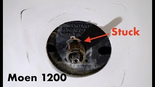 Replace The Stuck Retainer Clip on the Moen 1200 Shower Cartridge [upl. by Solita371]