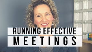 Efficient Meetings  7 Tips To Run an Effective Meeting [upl. by Auhsot425]