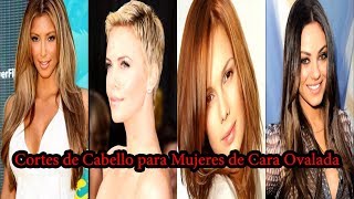 Cortes de Cabello para Mujeres de Cara Ovalada  Cortes de Pelo [upl. by Garner667]