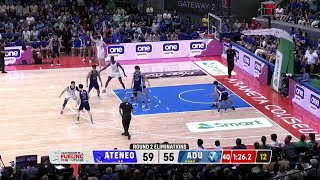 AteneoAdamson round 2 finish  UAAP Season 86 Mens Basketball [upl. by Kirkwood]